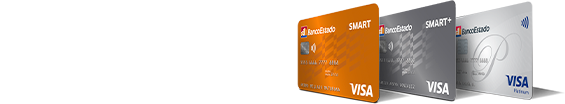 Logo Visa y Tarjetas de Crédito BancoEstado