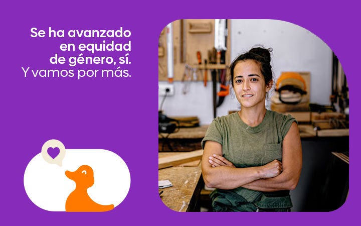 Mujer en su taller