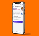 Anuncio de Rutpay de BancoEstado con celular mostrando pago de permiso de circulación