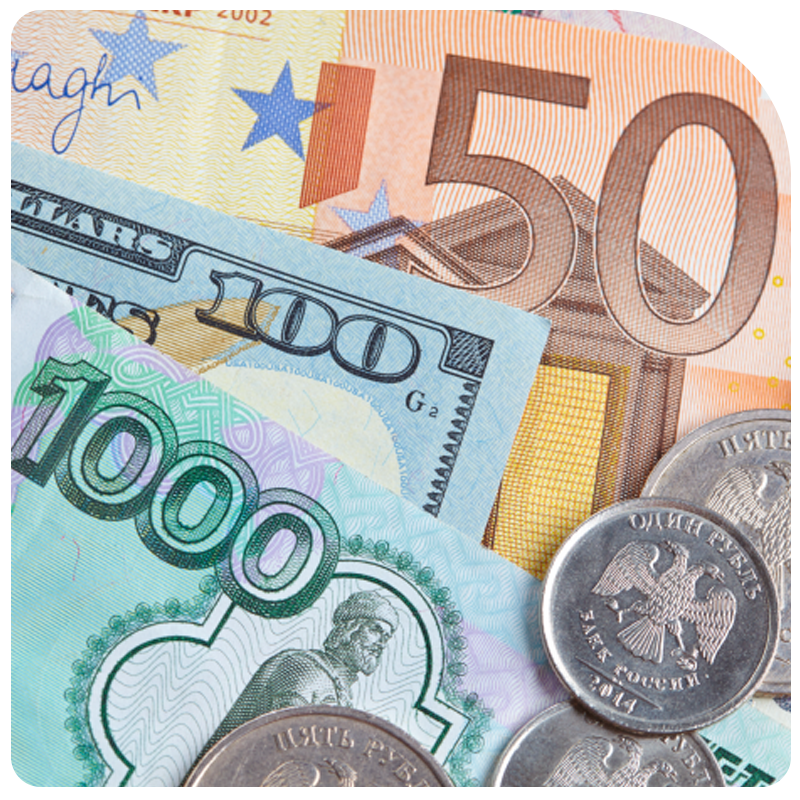 Diferentes billetes extranjeros Diferentes billetes extranjeros