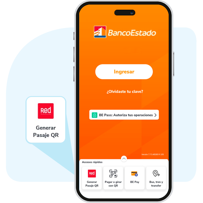 Pasaje QR RED - BancoEstado Pasaje QR RED - BancoEstado