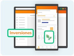 Menú de inversiones BancoEstado para depósitos a plazo