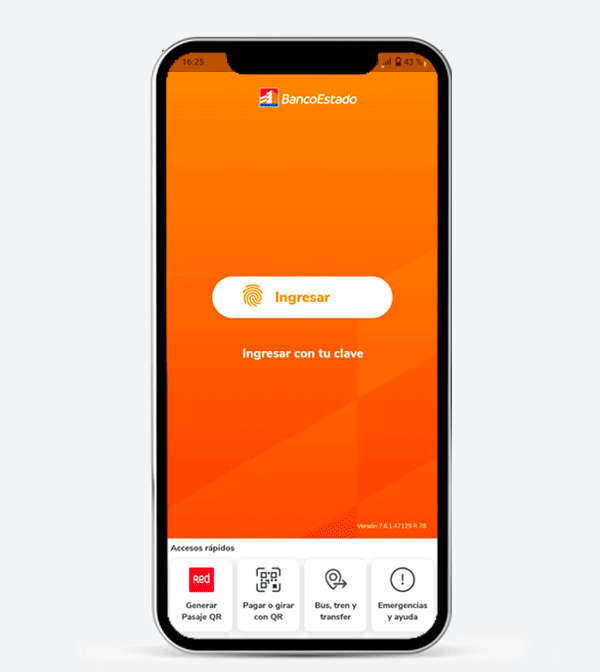 Celular con App BancoEstado - Paga Pasajes con descuentos Celular con App BancoEstado - Paga Pasajes con descuentos