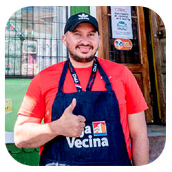 Hombre sonriendo 