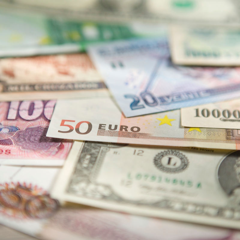 Billetes de moneda extranjera