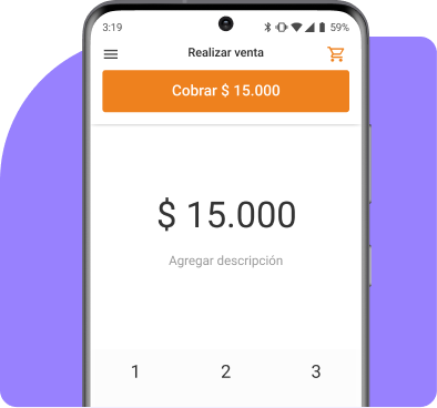 2. Ingresa el Monto