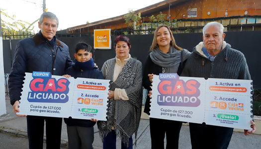 Presentación comunitaria del Cupón de Gas Licuado de $27.000 en Caja Vecina